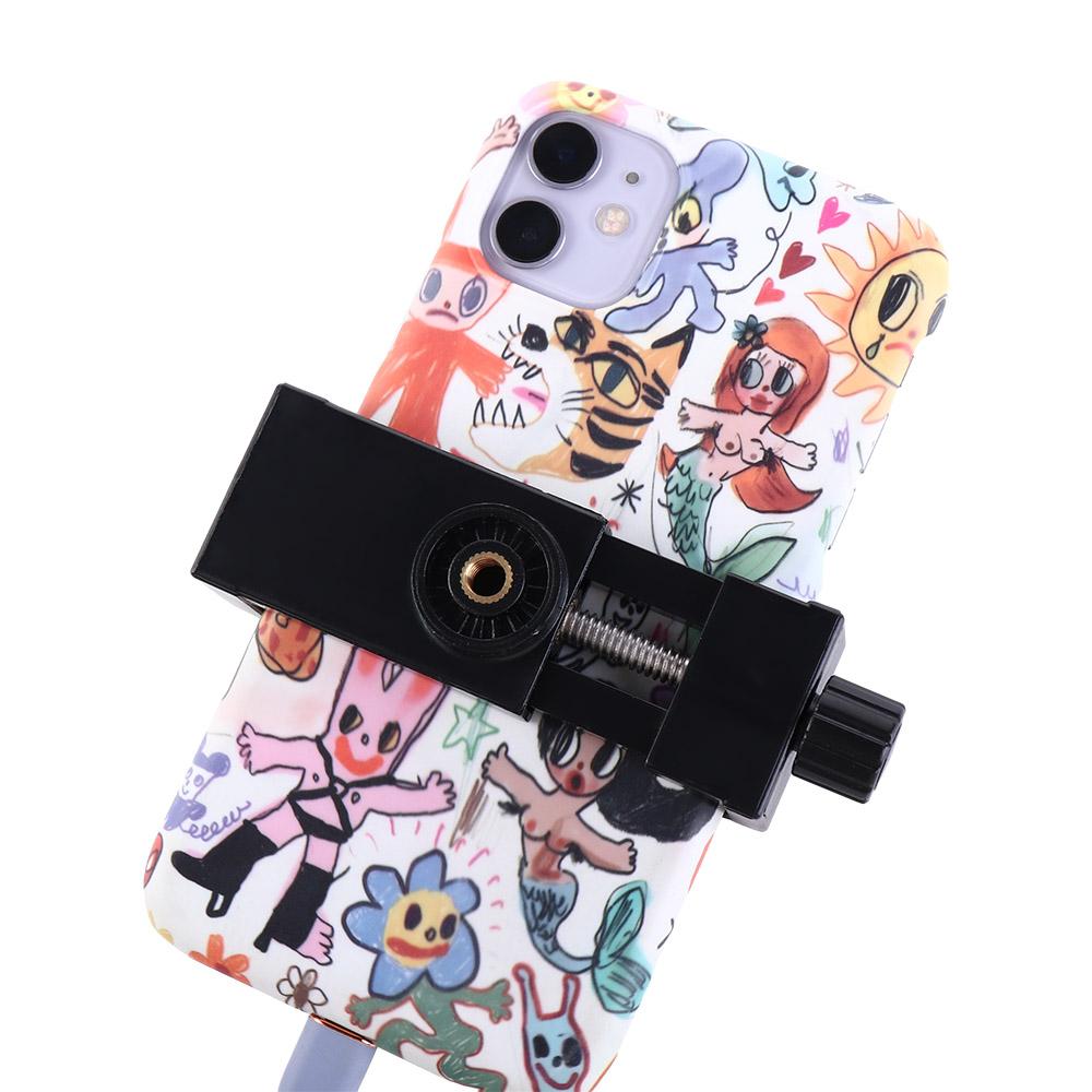 Clamp Phones Supppplies Phone Clip Clip Holder Smartphone Tripod Mount Adapter Phone Mount Bracket
