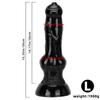 Big Animal Dildo pro muže Ženy Anální kolík Penis Realistické Dilda pro psy Uzel Sexuální hračka Masturbátor pro ženy Potřeby pro dospělé