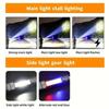 1300LM High Power Flashlight LED Lantern Long Shot Hand Lamp For Camping Most Powerful LED Flashlight USB Rechargeable Torch Light