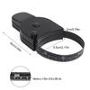 150cm / 60in Body Waist Measuring Tape Accurate Head Hips Legs Retractable Measure Tape Black