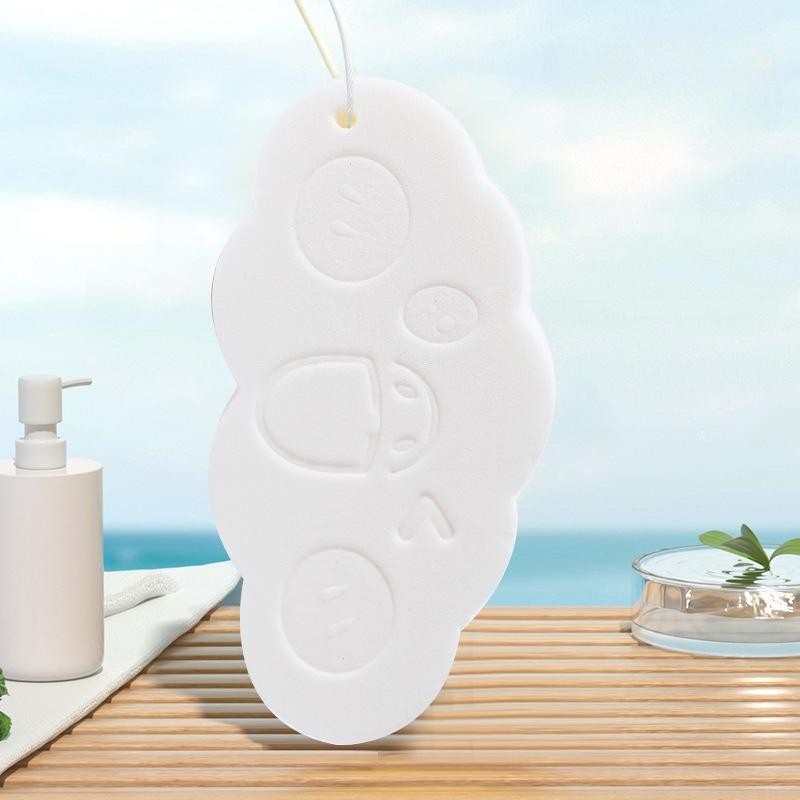 

Bathroom Accessories Personal Care 3-Layer High-Density Fiber Ultra-Soft Exfoliating Sponge for Delicate Skin Shower Accessories білий