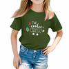 Christmas Day Toddler Girl Boy T-Shirts Kids Top Boys And Girls Printed Short Sleeved T-shirt