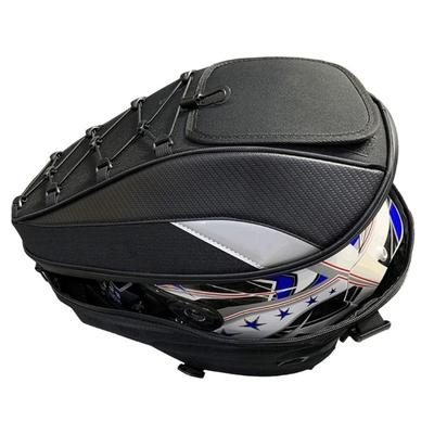 Waterproof Motorcycle Tail Bag 38L Seat Bag Premium Motorcycle Backpack  for Commuting Travel