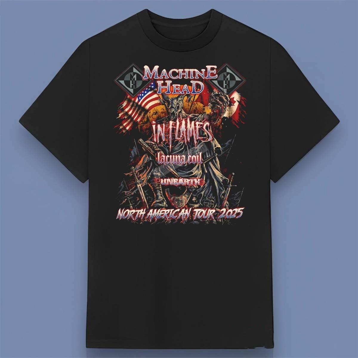HOT NEW! Machine Head Band Tour 2026 Shirt Gift All Size S-4XL S
