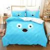 3D Print Hip Hop Smiley Bedding Set Boys Girl Twin Queen King Size Duvet Cover Pillowcase Bed Boys Adult Home Textiles