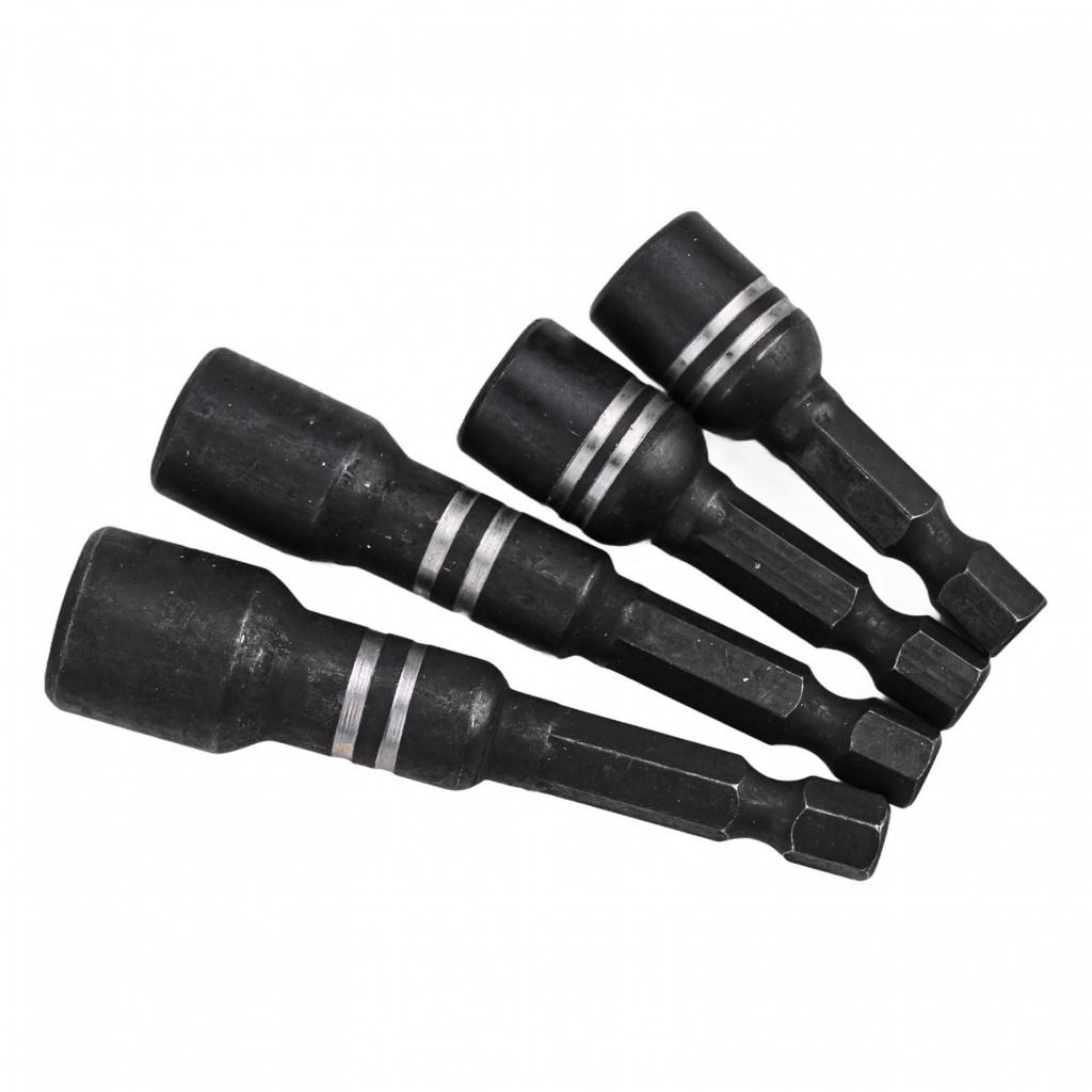 Heavy Duty and Reliable 4Pcs Magnetic Hexagonal Handle Socket Nut Driver Set