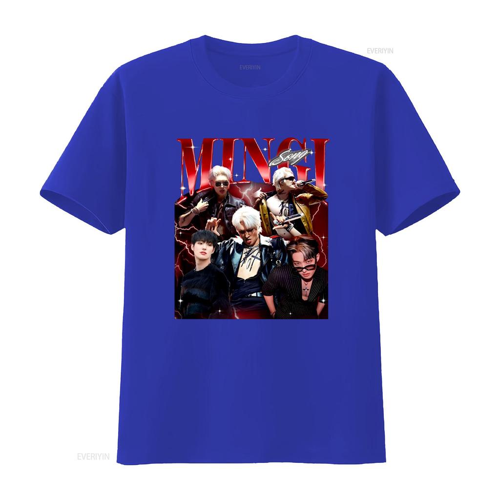Limited Mingi Kpop T Shirt Vintage Fan Retro 90s Bootleg Merch Vintage Unisex Fashion Streetwear