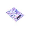COLORFUL CANDY STYLE Antibacterial Mask Case Holder Portable Face Mask Pouch Organizer with Pocket Tissue Pouch for Girls, Airy Shower Lavender