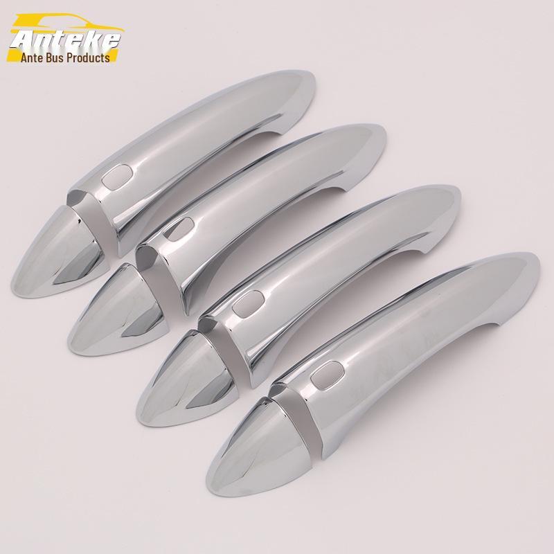 Regal Door Handle Decorative Sticker Set: Fits 17 Models, Bright Strip & Armrest Buckle