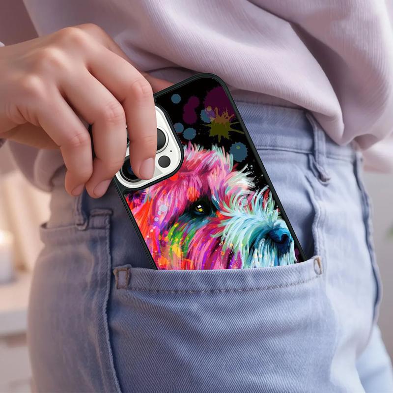 Yorkshire Terrier Yorkie Dog Pet Animal Phone Case For iPhone 17 Air 15 16e 14 13 Pro Max Coque 12 11 Pro Max PLUS Cover