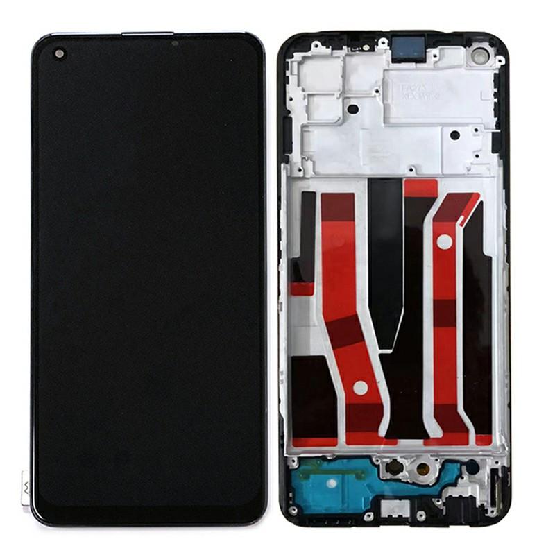 

For Oppo A94 5G Grade A OEM Disassembly AMOLED Screen and Digitizer Assembly+Frame Replace Part (without Logo) A