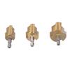 3PCS Set Pipe Reaming Drill Bit Set Hex Shank PPR High Speed Steel Pipe Reamer Bit
