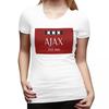 T-shirt Ajax Bob Marley12 da Donna Girocollo Streetwear Magliette Manica Corta Estive Top