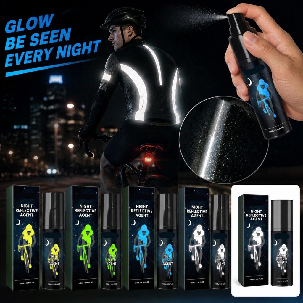 Reflective Spray for Night Visibility, 100ml
