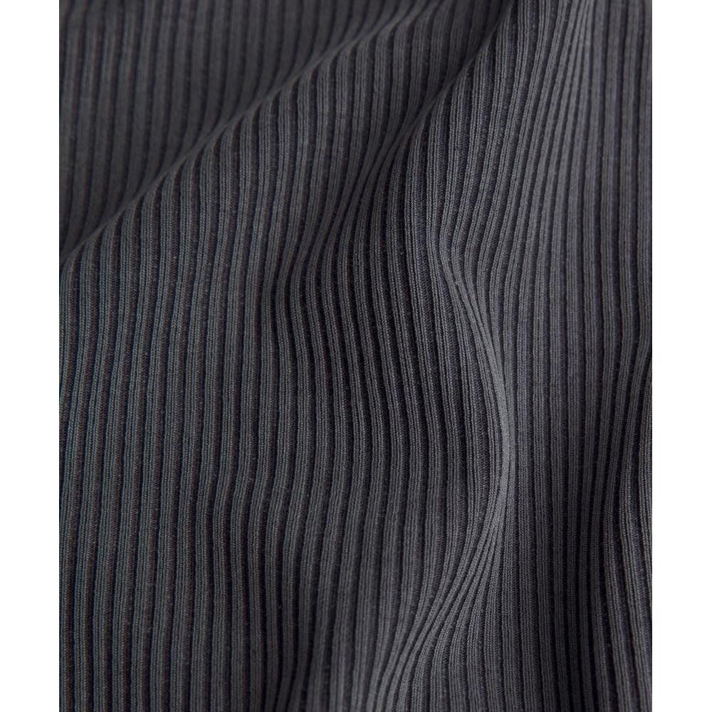 Lululemon Ribbed Drapey Softsteme Long Sleeve Tunic Coal