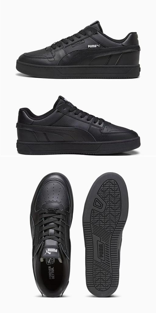 Puma And Caven WIP 392332 Men's Women's 2.0 Low-Top Shoes, Fall/Winter 2023, 06-Black