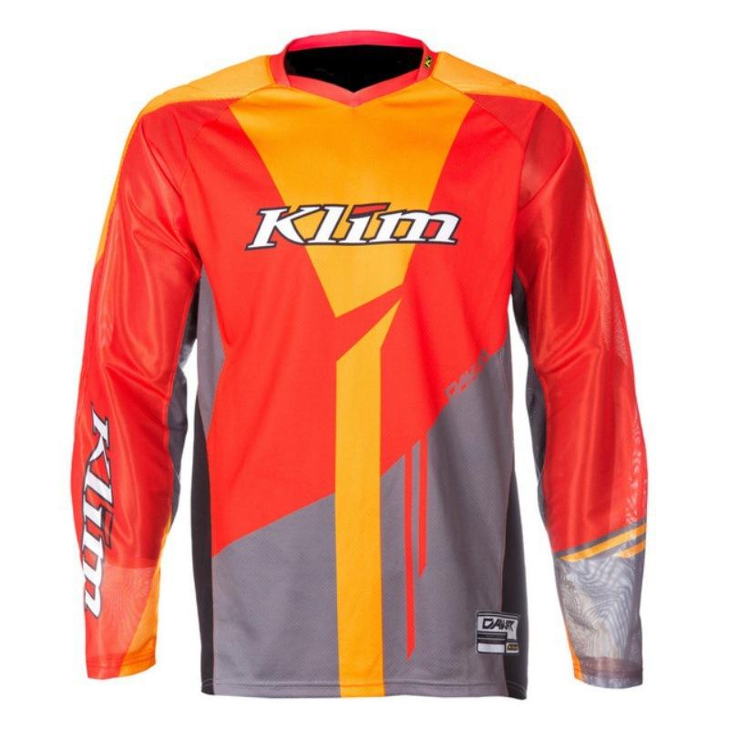 KLIM καλοκαιρινή στολή downhill ορεινού cross-country για μοτοσικλέτα ανδρική μακρυμάνικη μεγάλο μέγεθος γρήγορου στεγνώματος T-shirt αγωνιστική