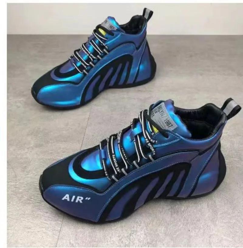 Novel Men Sneakers Comfort Casual Shoes for Men Wear-resistant Male Platform Shoes Breathable Men's Running Shoes Tenis Hombres