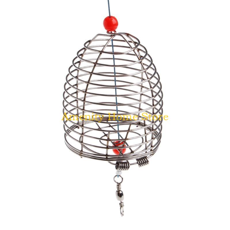 

F26C Fish for Tank Dry Spinach Feeding Stainless Steel Cage for Fish for Tank Aquariu