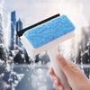 Mirror Wiper Scraper Dual Purpose Glass Cleaning Brush Household Bathroom Tile Can Be Hung with Handle Window Cleaning Brush