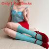 Candy Color Lace Fishnet Crew Socks With Breathable Mesh For Women Summer Fashion