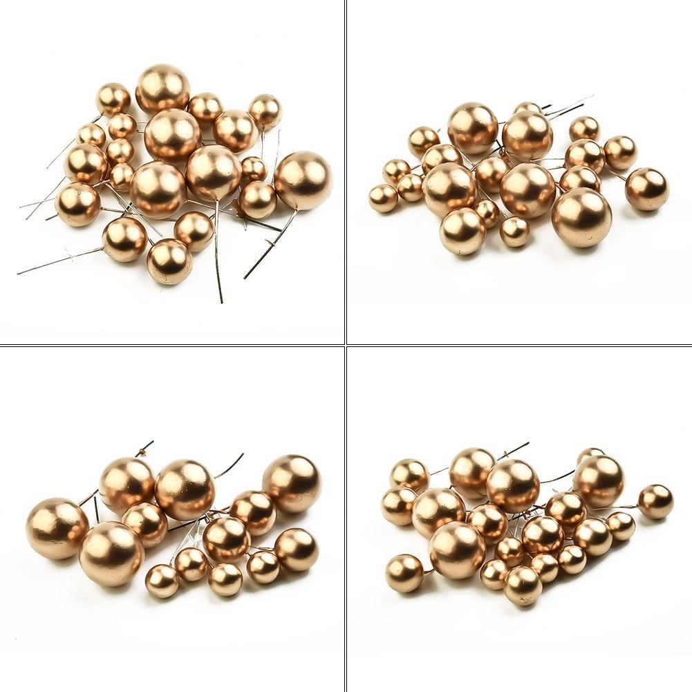Topper Birthday Party Baby Shower Wedding Christmas Ball Decer 20pc Ball Cake