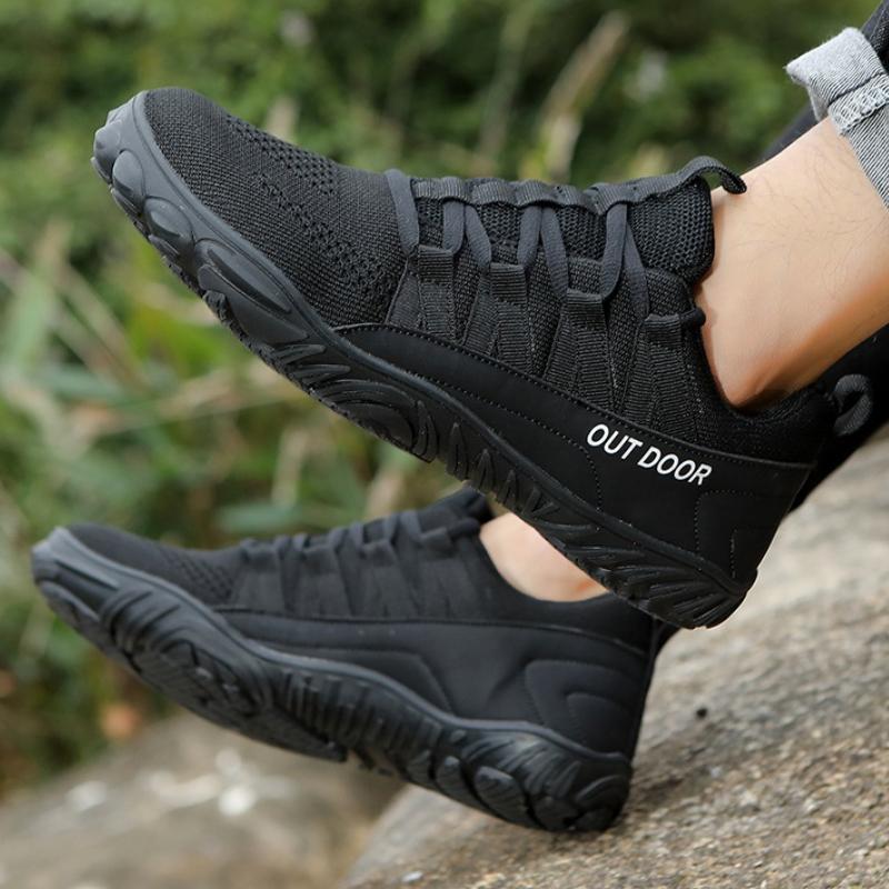 Men's Barefoot Hiking Sneakers Anti-slip Outdoor Casual Sports Shoes Male Climbing Trekking Shoes Breathable Mesh Trainers