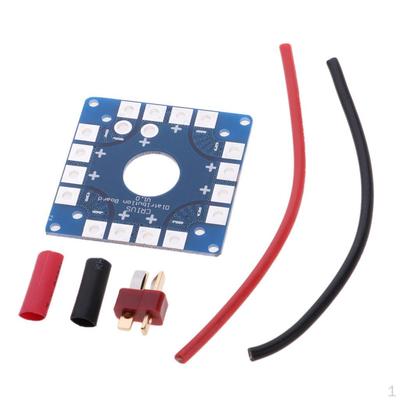 Rozvodná deska s T-konektorem, propojovací kabel ESC pro RC kvadrokoptéru