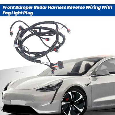 AC54-Autovorderstoßstangen-Radarsensor-Kabelbaum Rückfahrkabelbaum Mit Nebelscheinwerferstecker 1067958-00-G Für Tesla Model 3 2017-2020 106795800G