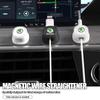BAUB9 For Skoda Magnetic Cable Clip Cable Holder Adhesive Wire Keeper Cord Cable Organizer Kodiaq Fabia Kamiq Karoq Octavia 2 3 Rapid
