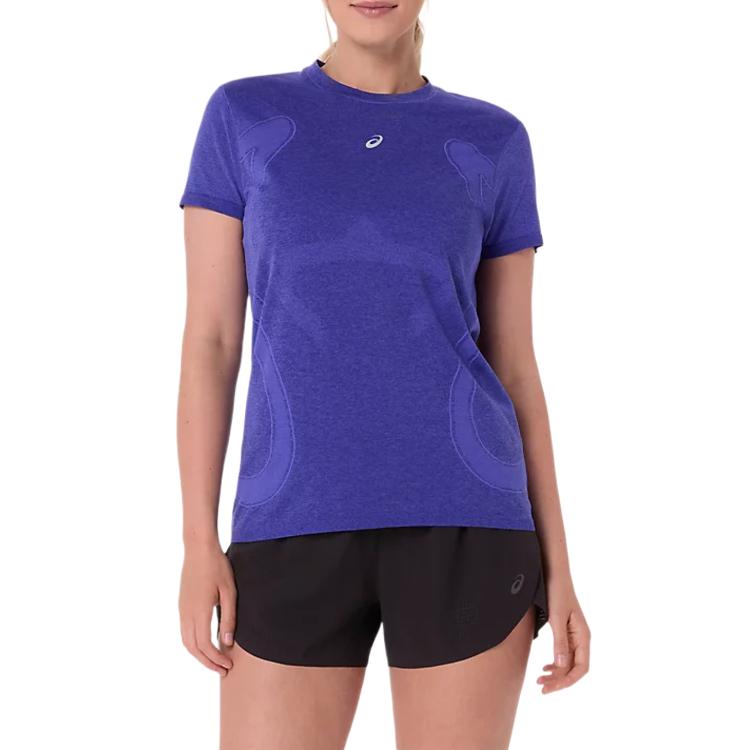 Asics Road Actibreeze™ Technical Breathable Seamless Knit Regular T-Shirt Women tops 2012D292-401 L