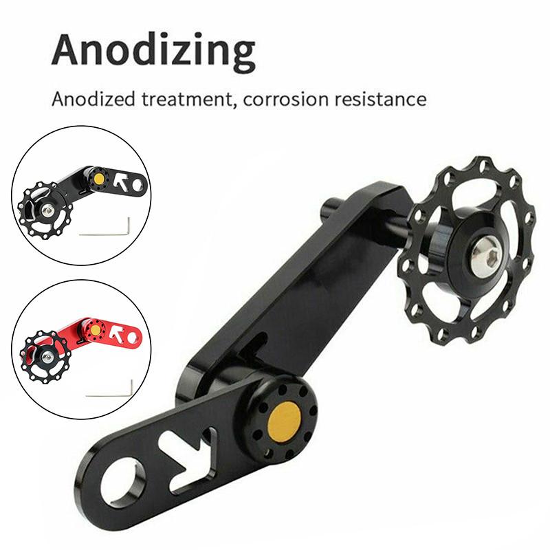 Eingang-Gang Faltrad Kettenspanner Fahrrad Eingang-Gang Kettenführung Umbau Crimp Kettenfänger Anti-Drop