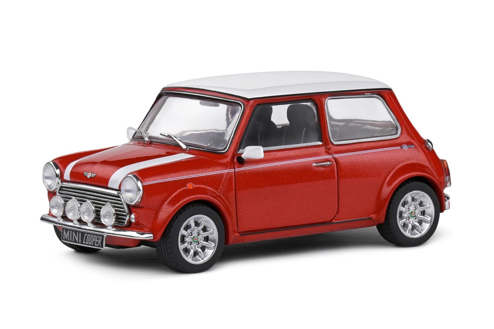 SOLIDO 1/43 Mini Cooper Sport 1997 Красно-белая полоса SOLIDO MINI Cooper Sport