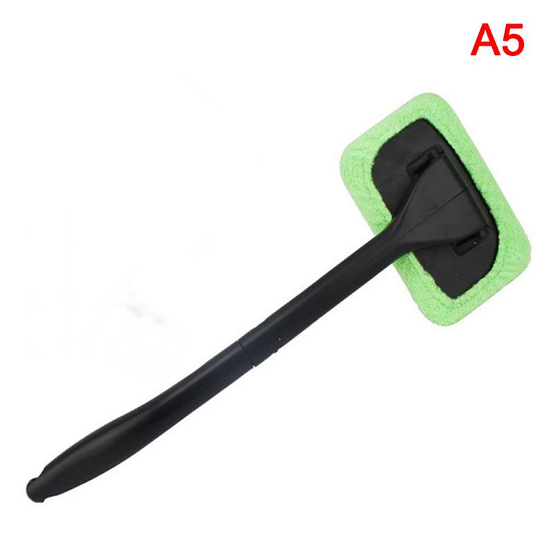 

Комплект щеток для мытья окон автомобиля, щетка из микрофибры для мытья лобового стекла, автоматическая очистка зелёный