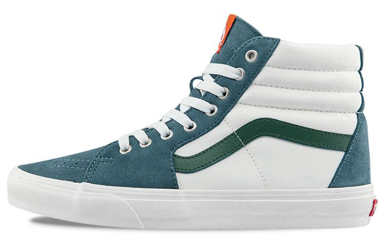 Vans SK8 HI Уютные скейтбордические кроссовки Унисекс Белый Зеленый VN0A5JMJBLG 37