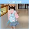 Adorable Cartoon Bunny Toddler Backpack Ultra Lightweight Pu Material Cute Print Design