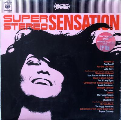 LP Record VARIOUS  Superstereo Sensation PR17 CBS 1967 UK Jazz Used