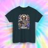 Skeleton Reader Shirt Book Lover Gothic Skull Floral Fantasy Tee S-5XL