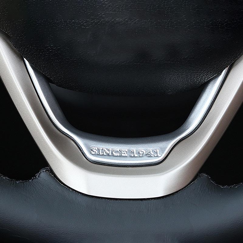 

Для Jeep Cherokee KL 2014 2015 2016 2017 2018 2019 2020 2024 ABS рулевое колесо автомобиля декоративная крышка отделка рамка чехол наклейка