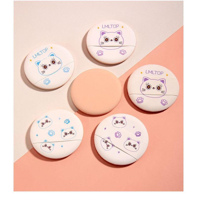 YOUSHA - Set aus 2: Katzen-Puderquaste