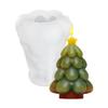 DIY Christmas Tree & Snowman Candle Silicone Mold for Aromatherapy and Decorations