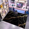 1PC Marble texture printed Carpet Rug for Living Room Bedroom Home Sofa Decoration,Non-slip Floor Mat Floor mat