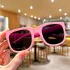 Candy Color  Sunglasses for Kids Folding Large Frame Sunglasses Children's Folding Glasses