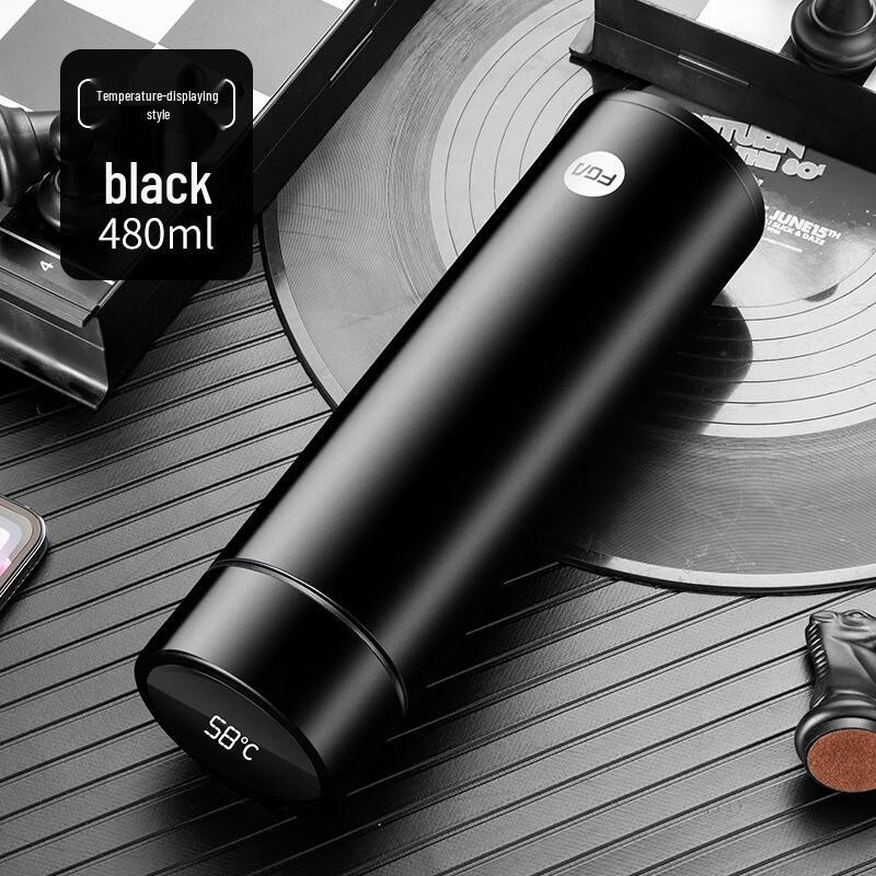 Fuguan Smart Temperature Display Insulated Water Bottle