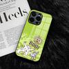 S-SIMONSE-C-CAT Phone Case For IPhone 17 Air 16 E Pro Max 15 14 13 Mini 12 Pro 11 Max Plus Black Glass Cover