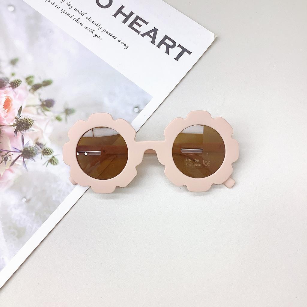New Children's Sunflowers, Fresh Summer Glasses, Baby Sunglasses, Sun Protection, Super Cute Sunglasses