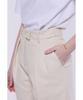Kankeu Hidden Band Cotton Bermuda Shorts - Cream