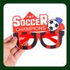 Football Eyeglasses Soccer Tournament Sports Party Favor Decorations Frame Eyeglasses Props for Football Carnival Celebrations