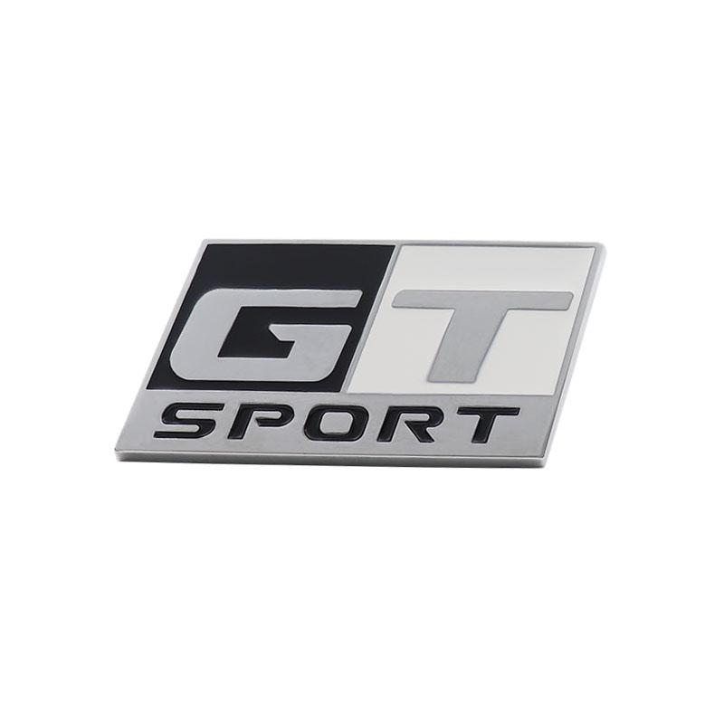 

3D Премиум GT SPORT Edition для автомобиля Крыло багажник Задний капот Декаль Эмблема Значок Наклейка Аксессуары chrome-black-white