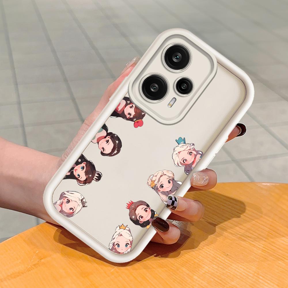 

Мягкий силиконовый квадратный чехол с рисунком лестницы для телефона, полное покрытие, противоударный защитный резиновый чехол для камеры для Xiaomi Redmi Redmi Note 13 5G белый